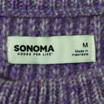 Sonoma lavender sweater size M label
