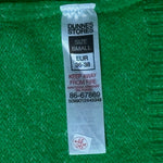 Dunnes Stores green sweater size Small label
