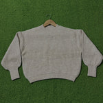 Beige high-neck knitted sweater by ASOS