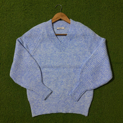 George blue sweater size M label