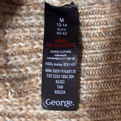 George tan sweater size M label - alternate view
