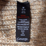 George tan sweater size M label