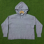 Grey drop-shoulder hoodie by Primark