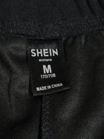 SHEIN womens M label on black trousers
