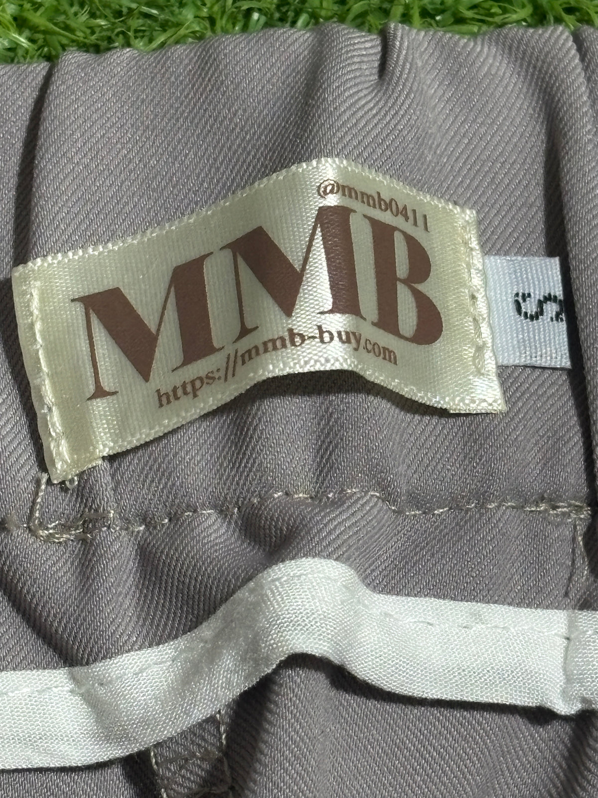 MNB brand label inside pants