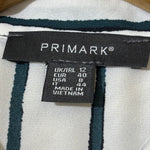 Primark shirt label showing UK/IRL size 12