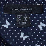 Atmosphere label showing UK/IRL 12 EUR 40 USA 8 IT 44