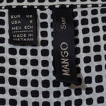 Mango Suit brand label showing EUR size XS
