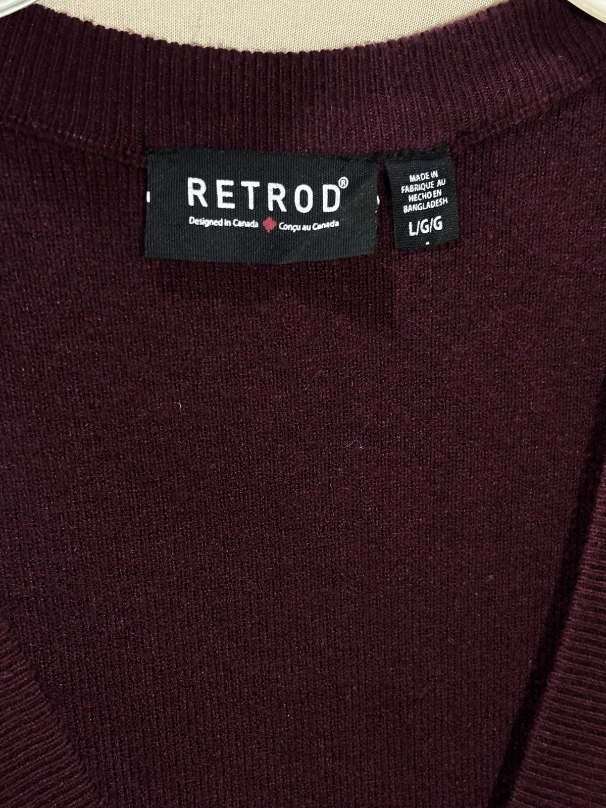 RETROD brand label with size L/G