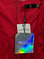 Missguided label UK 12 and inner lining detail