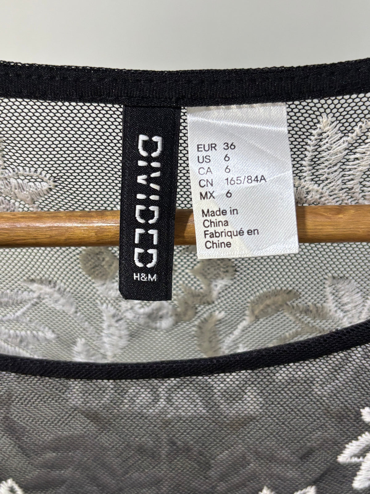 H&M Divided label with EUR 36 size