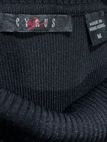 Cyrus brand and size M label