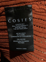 COSTES fabric label showing 70% viscose and 30% nylon polyamide
