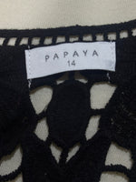 Papaya brand label showing size 14