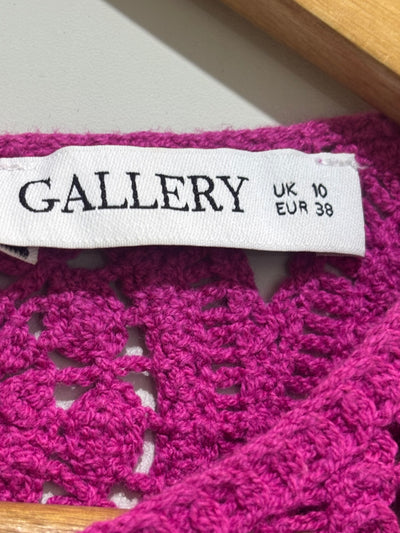 GALLERY brand label showing UK 10 and EUR 38 size - alternate view