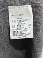 Winter top label showing FREE size and fabric composition