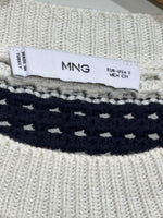MNG label showing EUR-USA S and MEX CH size
