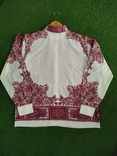 printed Button Down Shirts western preloved - alternate view