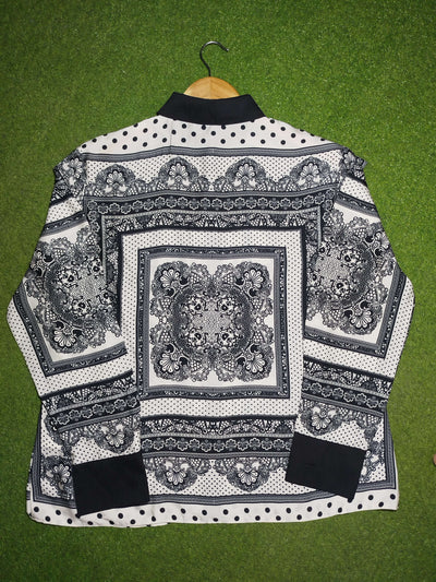 Printed Button-Down Shirt western preloved - alternate view