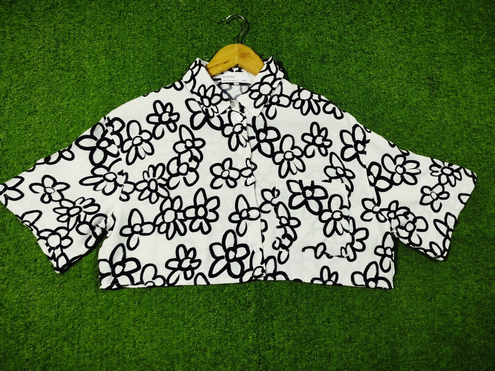 Half Sleeve Crop Top