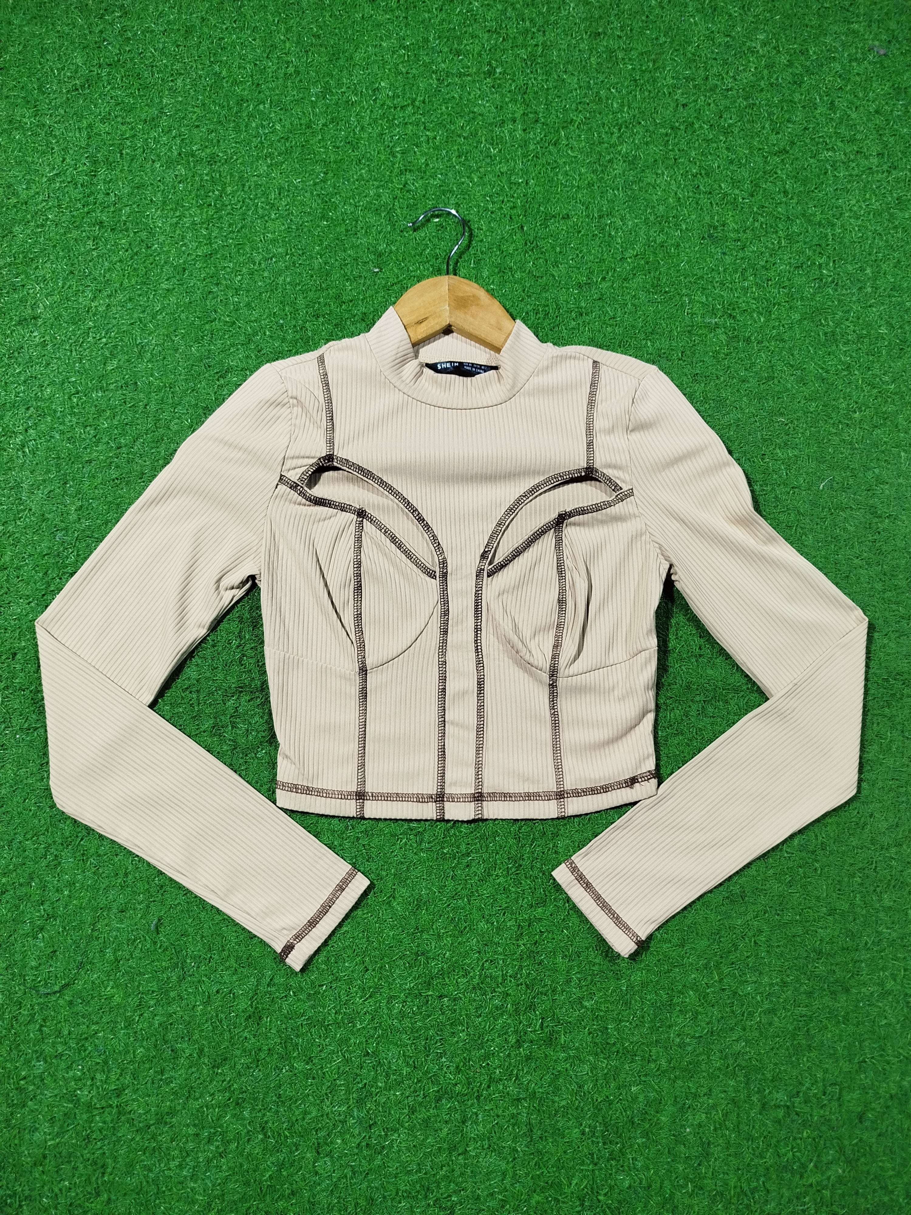 Crop Top Long Sleeves western preloved