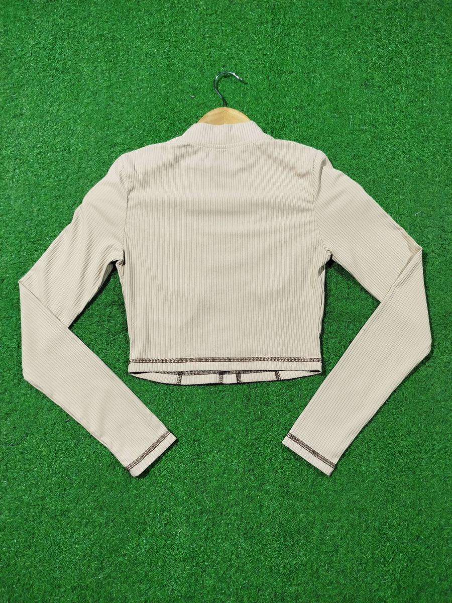 Crop Top Long Sleeves western preloved - alternate view
