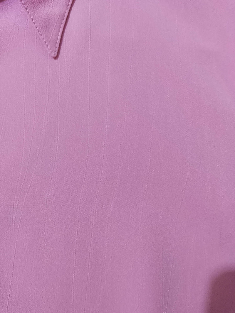 Classic Mauve Button-Down Formal Shirt western preloved