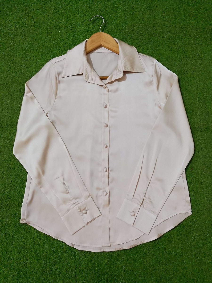 Button-Down Formal Shirt western preloved