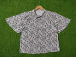 Paisley Print Flutter Sleeve Shirt western preloved