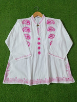 Embroidered Paisley Tunic Top
