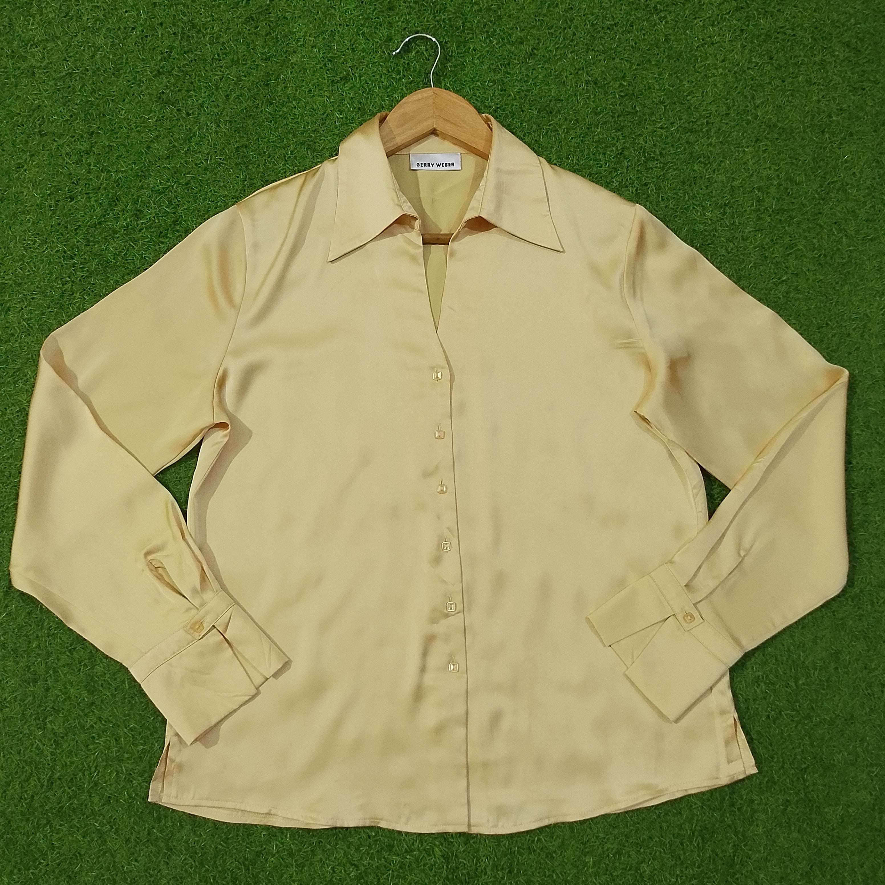 Classic Collar Button-Down Full Sleeve Shirt western preloved