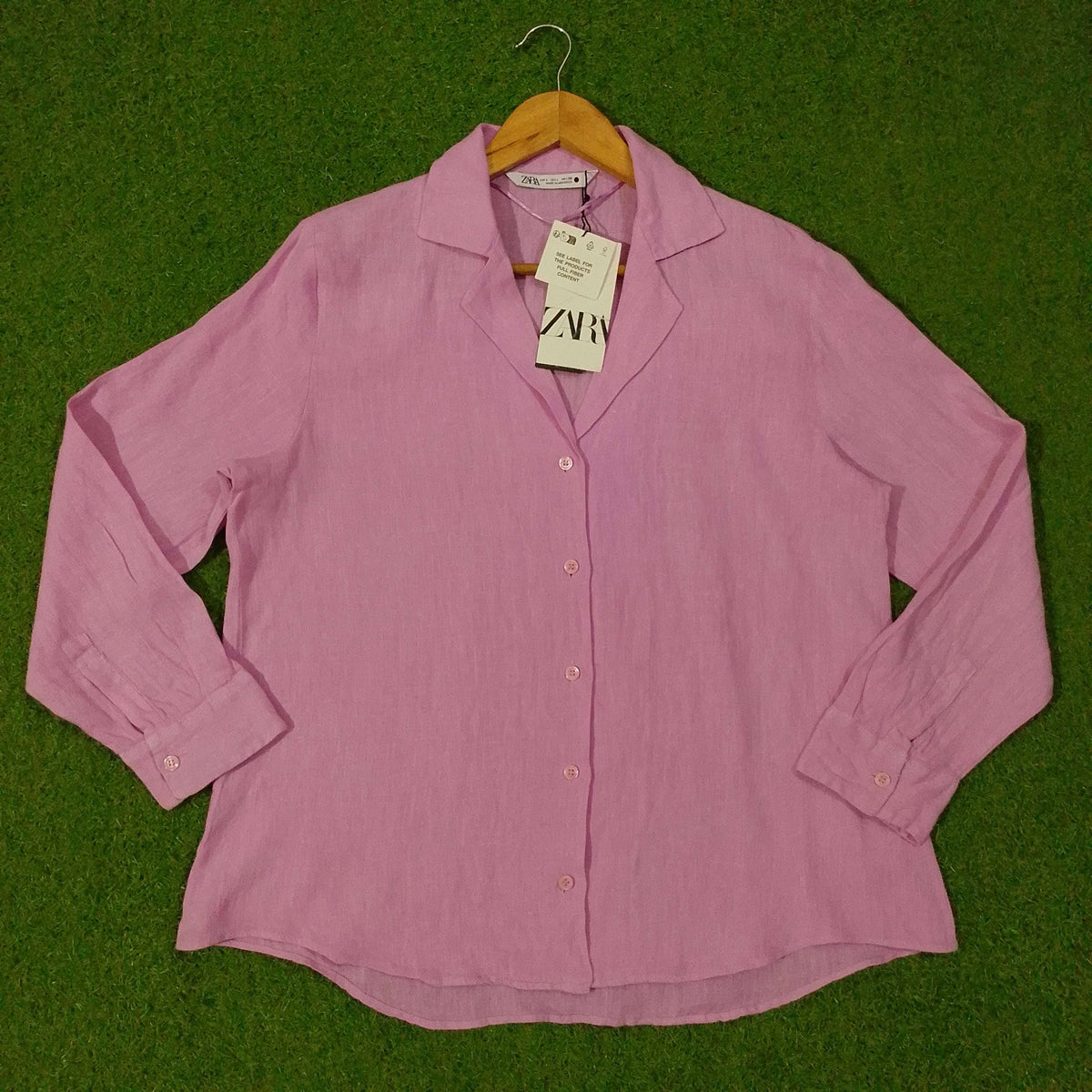 Cropped Open-Collar Button-Down Shirt western preloved
