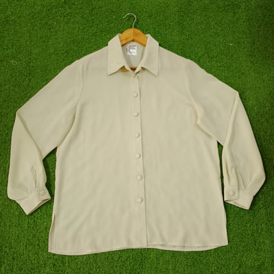 Pista Green Solid Full Sleeve Shirt - Front View