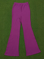 Purple Bell Bottom Trousers