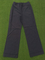 Loft navy pinstripe dress pants second view