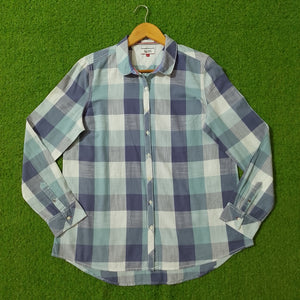 Check Hilfiger Denim Button-Down Shirt