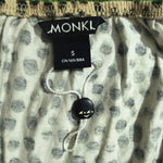 Leopard Print Smocked Hem Puff Sleeve Crop Top