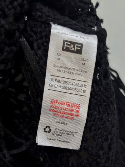 F&F label showing M UK 12-14 EU 40-42 - alternate view