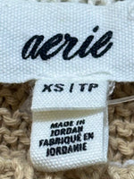 aerie brand label with size XS TP