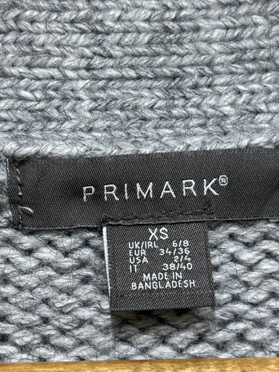 Primark label showing XS, UK/IRL 6/8, EUR 34/36, USA 2/4 and IT 38/40. - alternate view