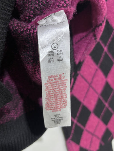Primark label showing size L, UK/IRL 14/16, EUR 42/44, USA 10/12 and IT 46/48. - alternate view