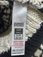 Dunnes Stores clothing label showing size SMALL, EUR 36-38.