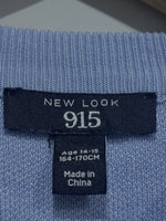 New Look 915 label showing Age 14–15 and height 164–170 cm.