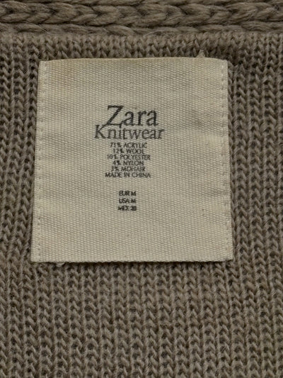 Zara Knitwear size M garment label - alternate view